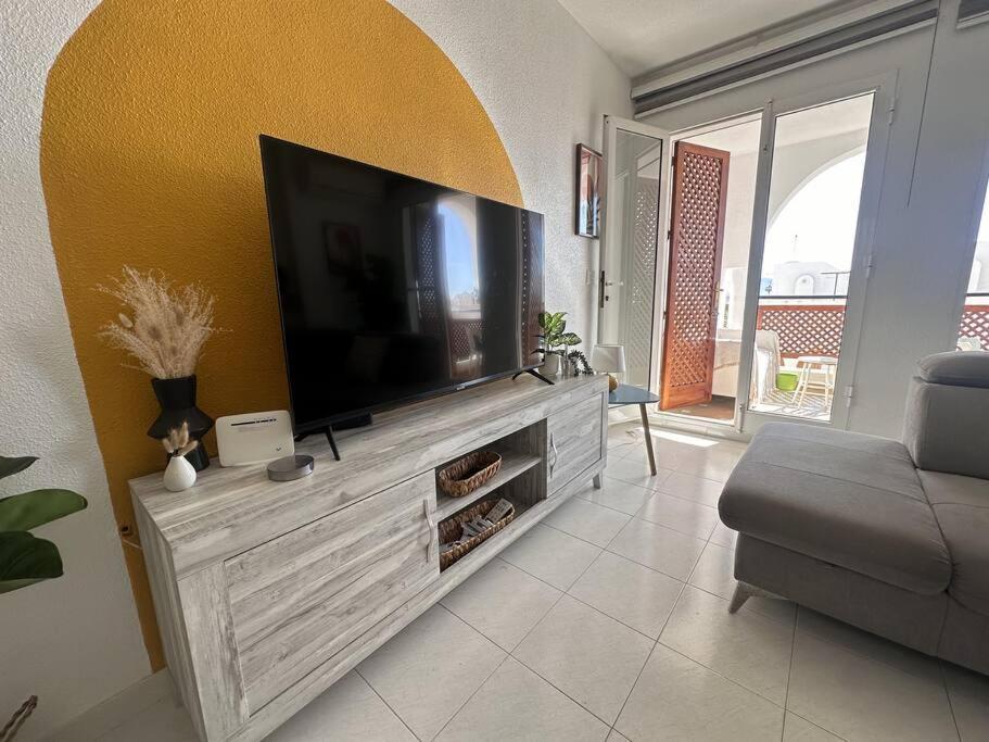 Apartamento En Puerto De Mazarron Con Piscina Buitenkant foto