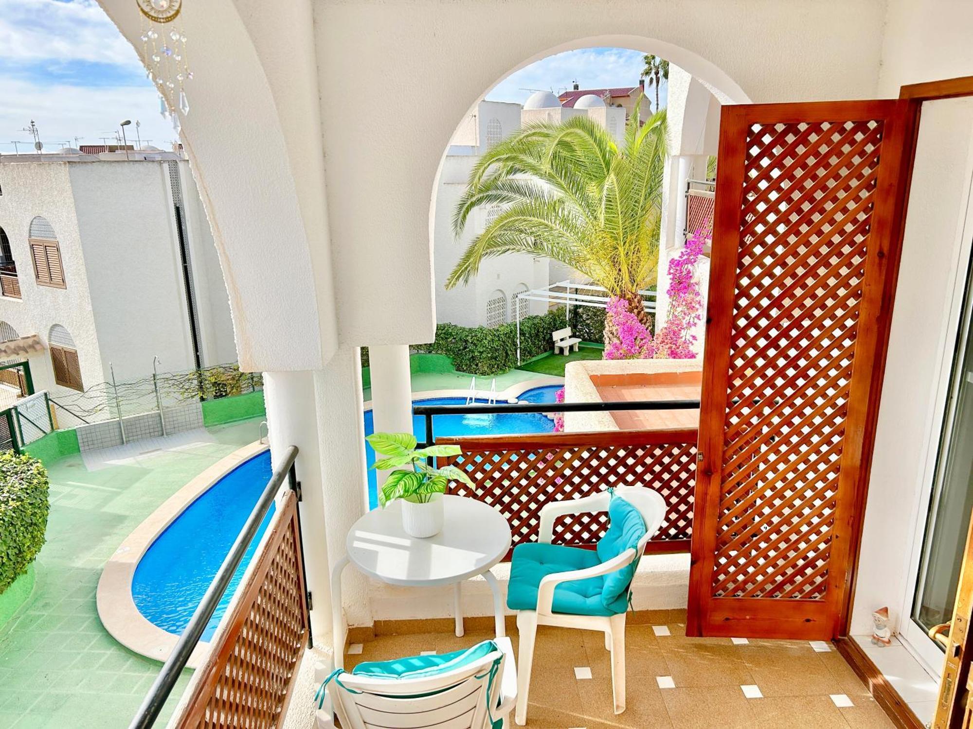 Apartamento En Puerto De Mazarron Con Piscina Buitenkant foto